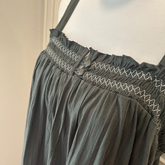 DKNY NWT Grey BohoTank - Picture 1 of 4